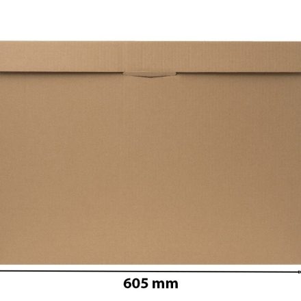 Ploché kartony 605x430x15 mm, Self-locking A2 složka