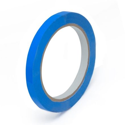 Lepicí páska PVC pro pytle 9mm/60m modrá tiše odpočatá