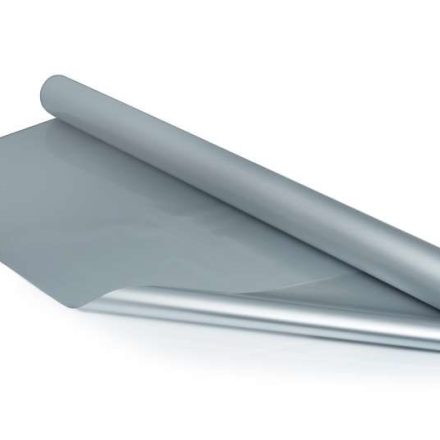 Celofánová fólie v rolích k balení 100 cm x 25 mb stříbrný matný 30 um