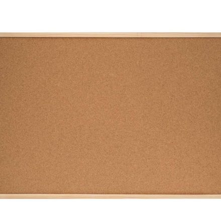 Koksová korková deska Bi-Office 900x600 mm dřevěná rámová stěna do kanceláře
