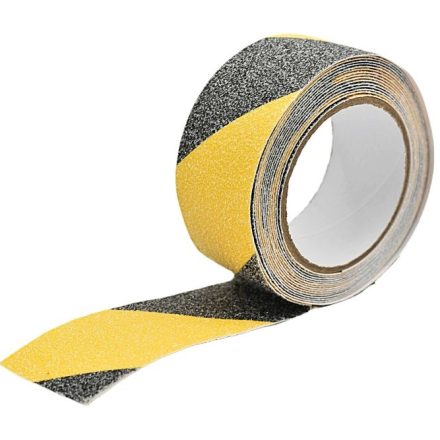 Varování bez skluzu BHP 50 mm x 5 m žlutočerná