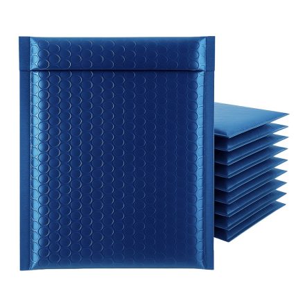 Kovové bublinkové obálky CD 165x165 mm modrá 100 ks