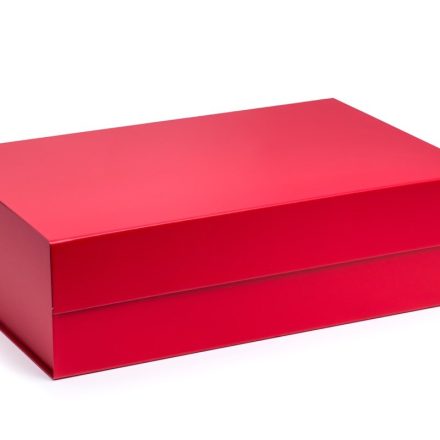 Červená magnetická skříňka XL 500x340x145 mm, dárkový balíček
