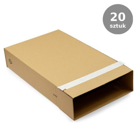 Flatbox F20 Box 235x80x335 mm Kartónová deska k odeslání 20 ks