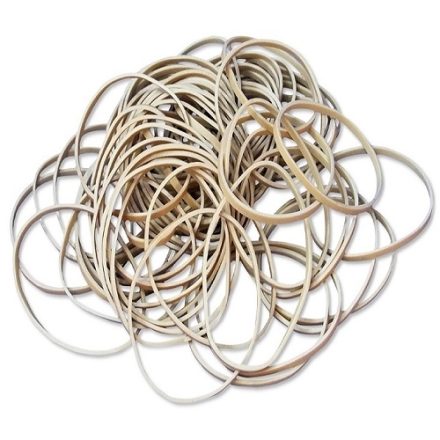 Přírodní latexové gumy 100 mm 1,3x4,0 mm 1kg