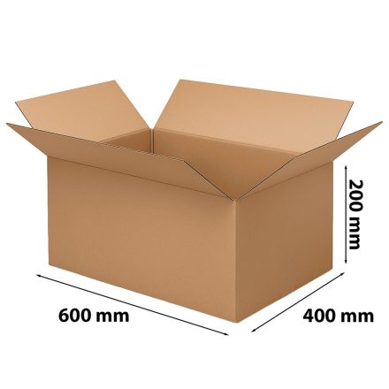 Krabička na klapky 600x400x200 mm C500, krabice 3-vražda