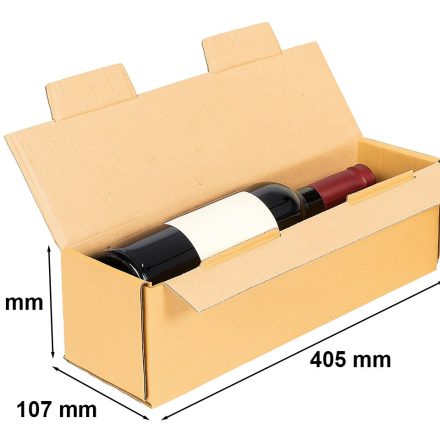Módní krabička na víno s vložkou 405x107x124 mm F427 EB580