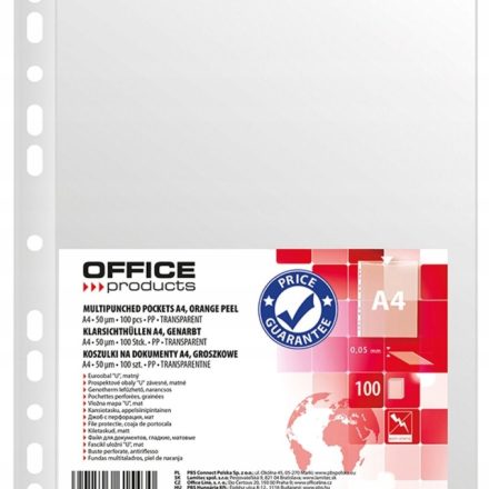 Dokument trička A4 krystalické 30um Office Products 100 ks