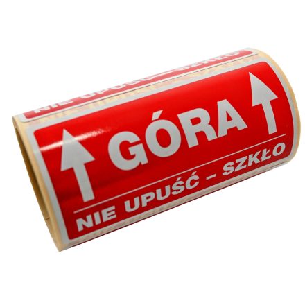 Nejvyšší varovné nálepky/NIE LEAVE-SHOES 100x50 mm 100 ks