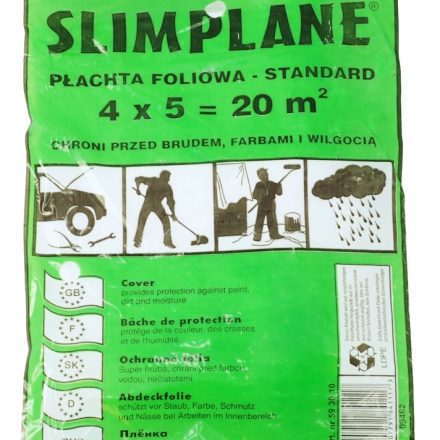 Ochranný nátěrový film HDPE 4x5m Zelená norma pro opravy