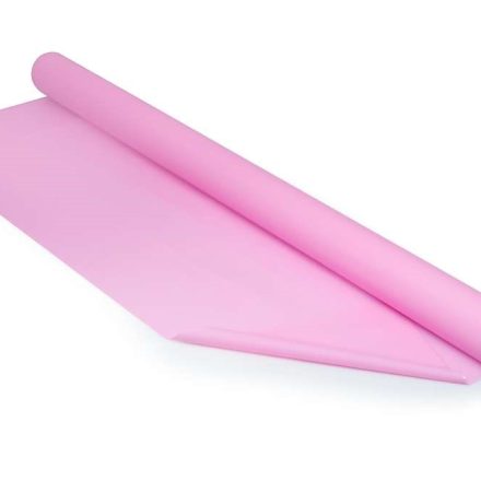 Celofán matná růžová, celofánová fólie v rolích 100 cm x 25 mb