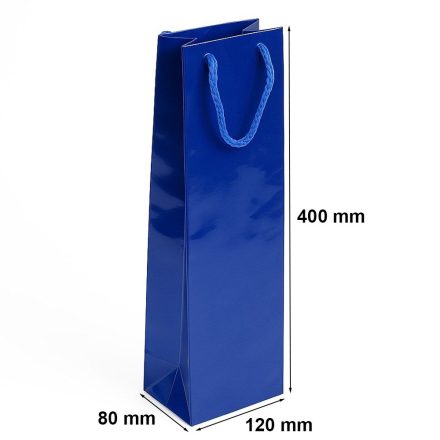 Laminační pytel na víno, dárkový pytel 120x80x400 gRanat