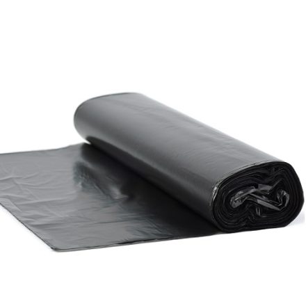 Silné pytle na trosky a odpadky LDPE 120l 65 um černá 20 ks A20