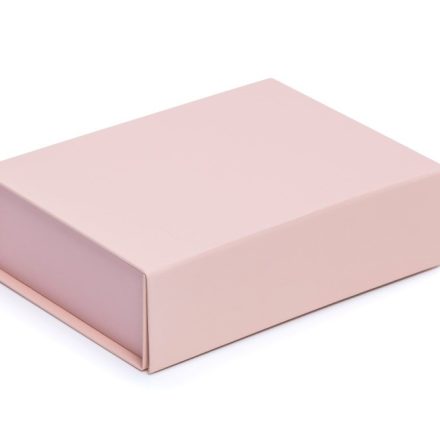 Růžová magnetická skříňka 175x125x50mm A6 Elegantní na dar