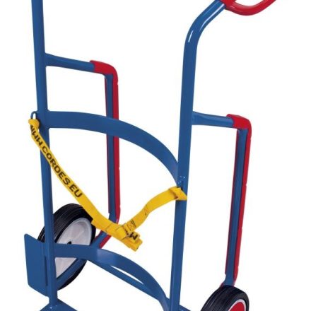 Ocelový transportní vozík pro plastové sudy 200 l 250 kg FK-1109