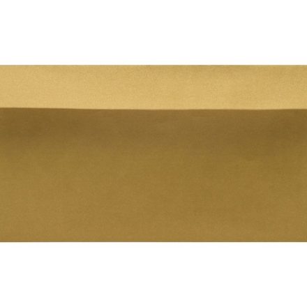 Okrasné obálky DL pozvané perlové zlato 120g 50 ks