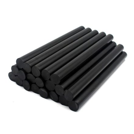 Horké lepidlo na pistoli, černé lepidlo 11 x 200 mm, 1 kg
