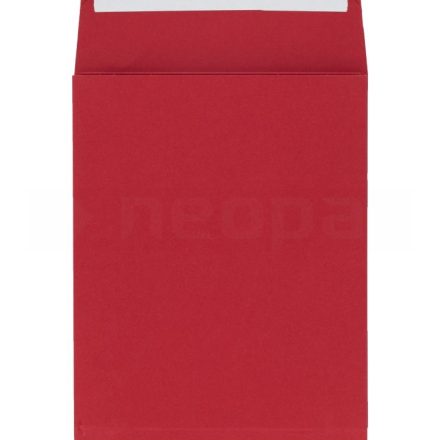 Kartonové obálky C5 170x230x50 mm červená 220g 10 ks