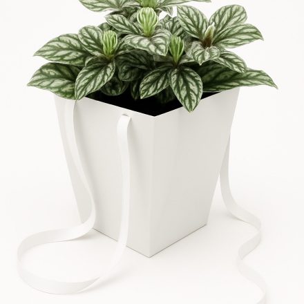 Taška Prestige White 125x125x180/165x165mm květiny pro květiny