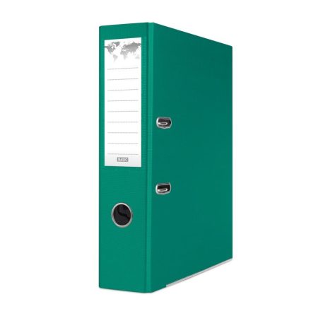 Kancelářský segregátor A4 75mm zelený BASIC-S s pákovým mechanismem