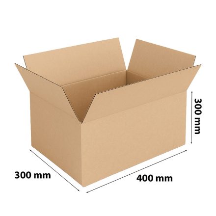 Kartónová klapka 400x300x300mm A3 Pallet C Gibarite 400g