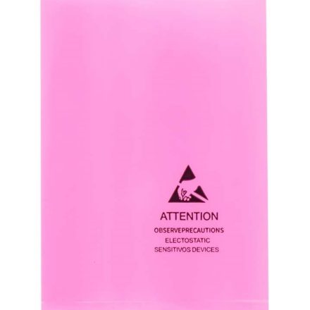 Sáčky PE otevřená antistatická ESD 80x120 mm 0,080 mm 100 ks