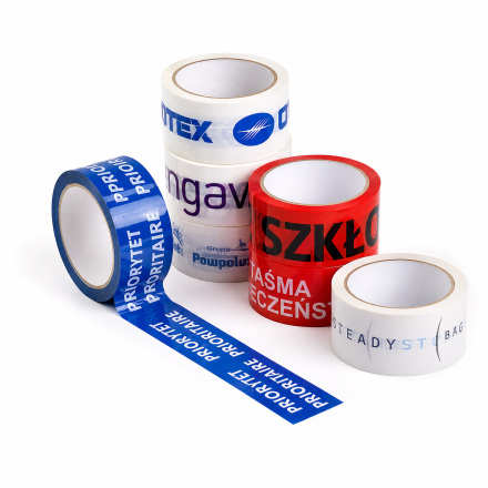 Obalová páska s logem Solvent 2 barvy 48mm x 54m 108 ks