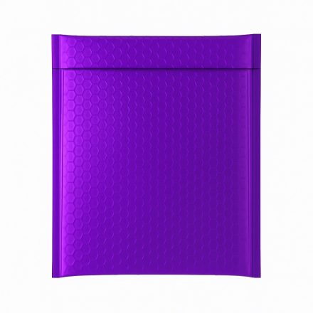 Kovová bublinková obálka 180x250 mm Fialový - estetický vzhled